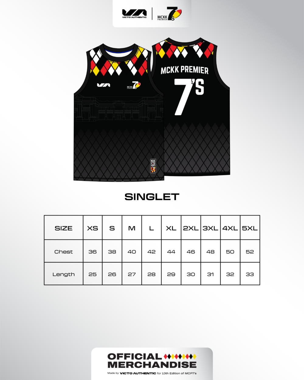 Official Singlet 2025